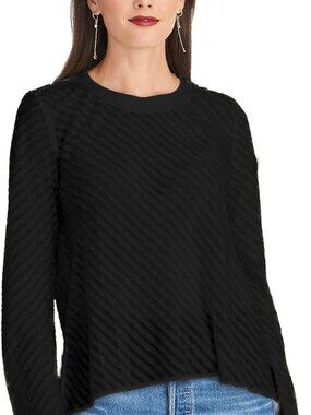 Rachel Roy Womens Long Sleeve Crew Neck Tunic Top, Small